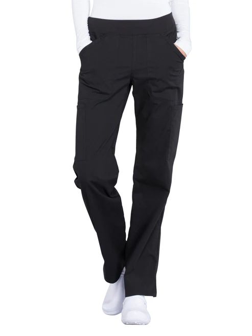 Cherokee Workwear Professionals Women's Mid Rise Straight Leg Cargo Pant WW170 